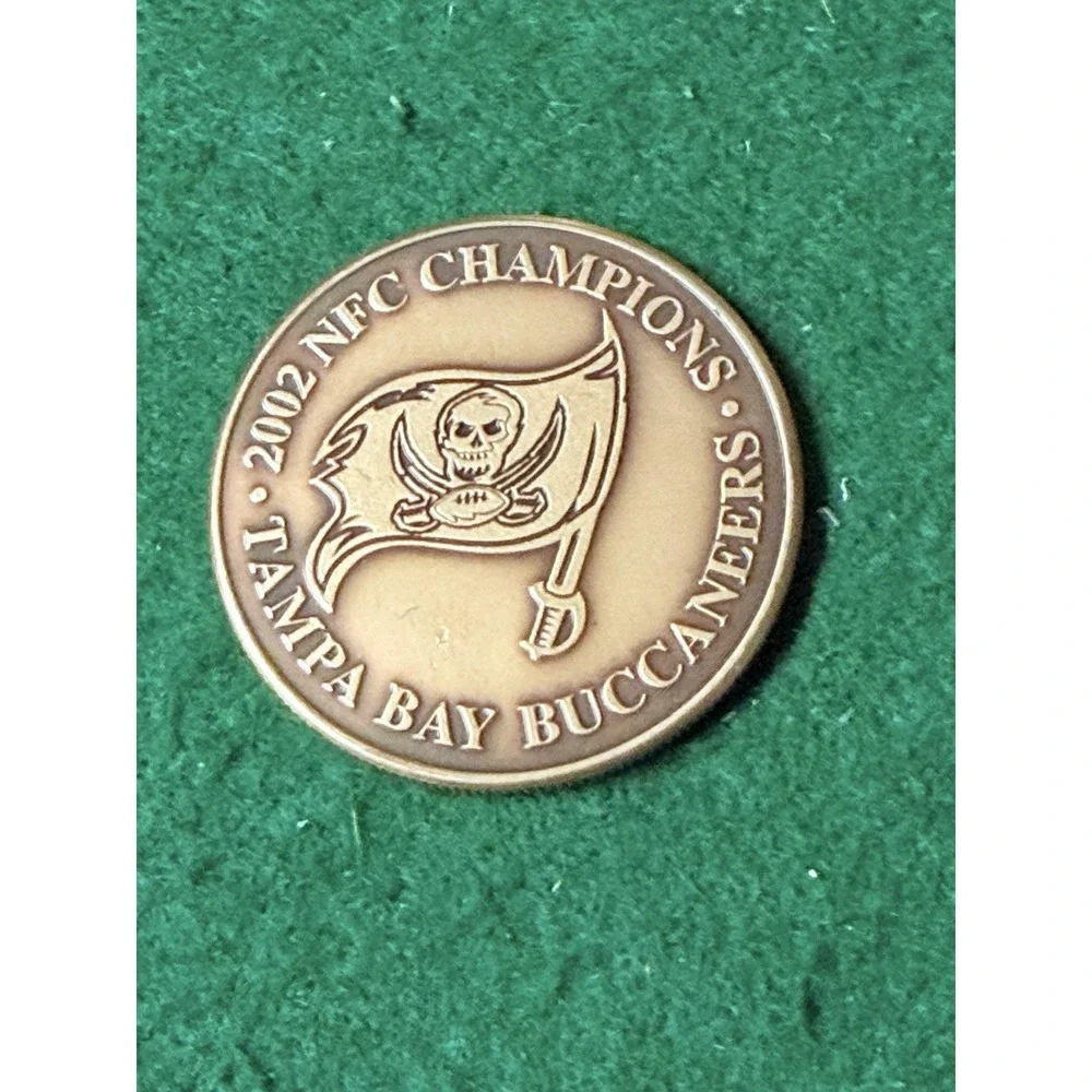 Tampa Bay‎ Buccaneers Super Bowl XXXVII Champions Coin 2002 NFL Limited
